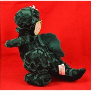 Cuddly Cousins Green Dinosaur Plush Toy, 10", New With Tags, T-Rex